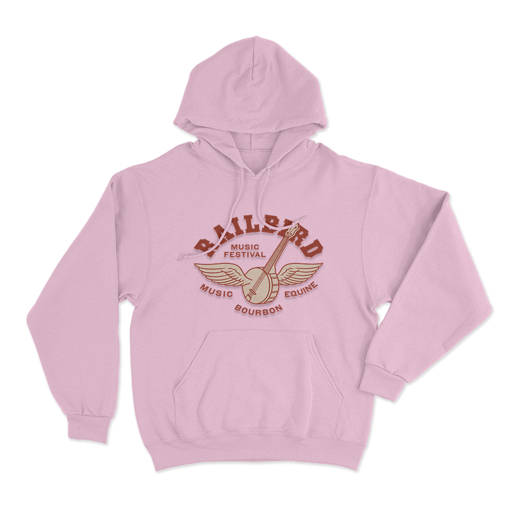 Banjo Lineup Unisex Hoodie Pink Banjo Lineup Unisex Hoodie Pink