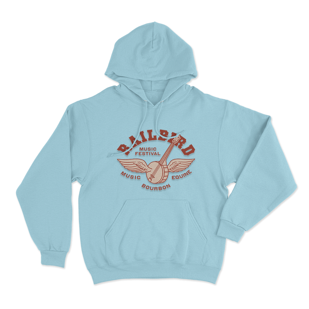 Banjo Lineup Unisex Hoodie Sky Blue Banjo Lineup Unisex Hoodie Sky Blue