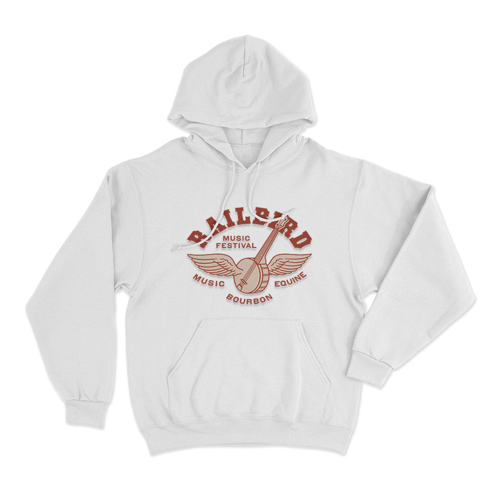 Banjo Lineup Unisex Hoodie White Banjo Lineup Unisex Hoodie White