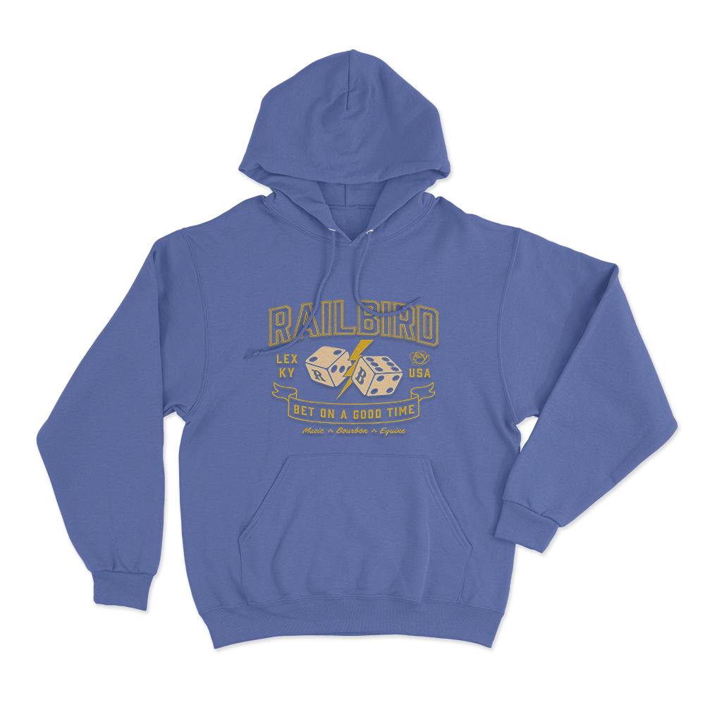 Dice Lineup Unisex Hoodie Blue Dice Lineup Unisex Hoodie Blue