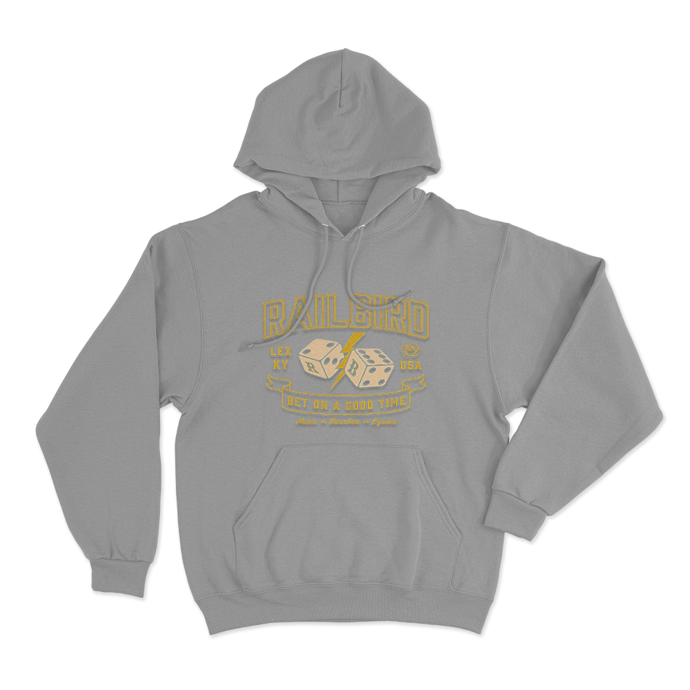 Dice Lineup Unisex Hoodie Grey Dice Lineup Unisex Hoodie Grey