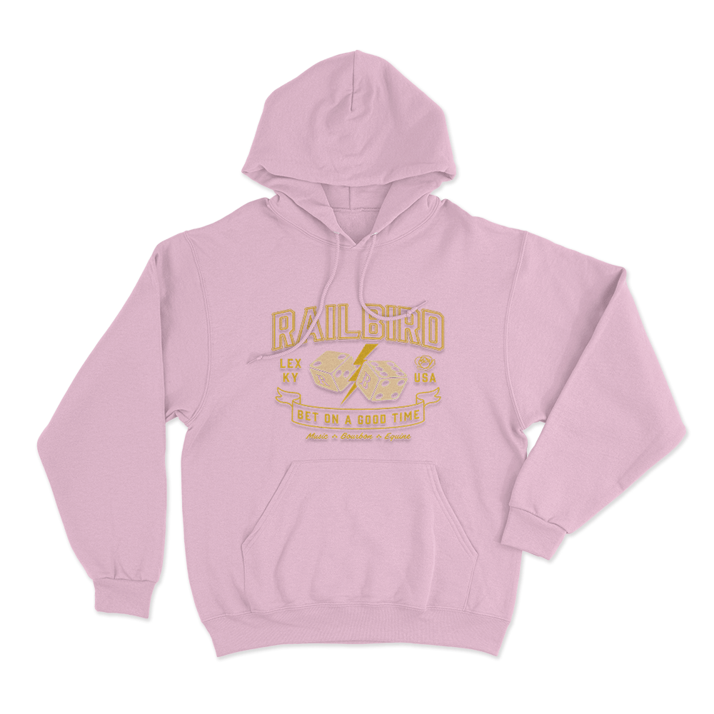 Dice Lineup Unisex Hoodie Pink Dice Lineup Unisex Hoodie Pink