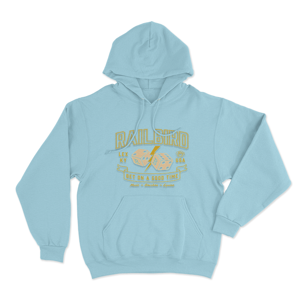 Dice Lineup Unisex Hoodie Sky Blue Dice Lineup Unisex Hoodie Sky Blue