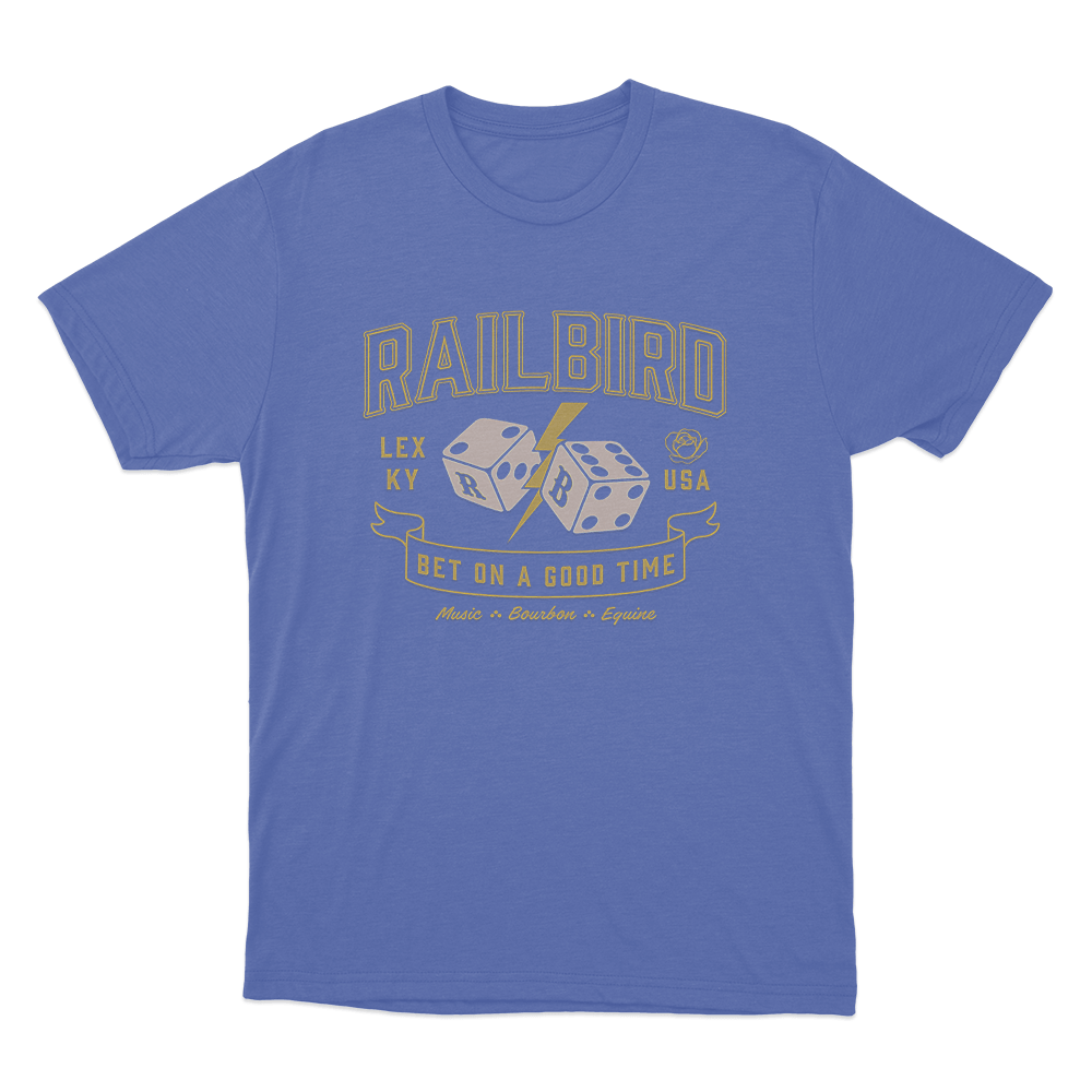 Dice Lineup Unisex T Shirt Blue Dice Lineup Unisex T Shirt Blue