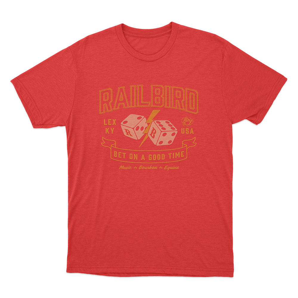 Dice Lineup Unisex T Shirt Red Dice Lineup Unisex T Shirt Red