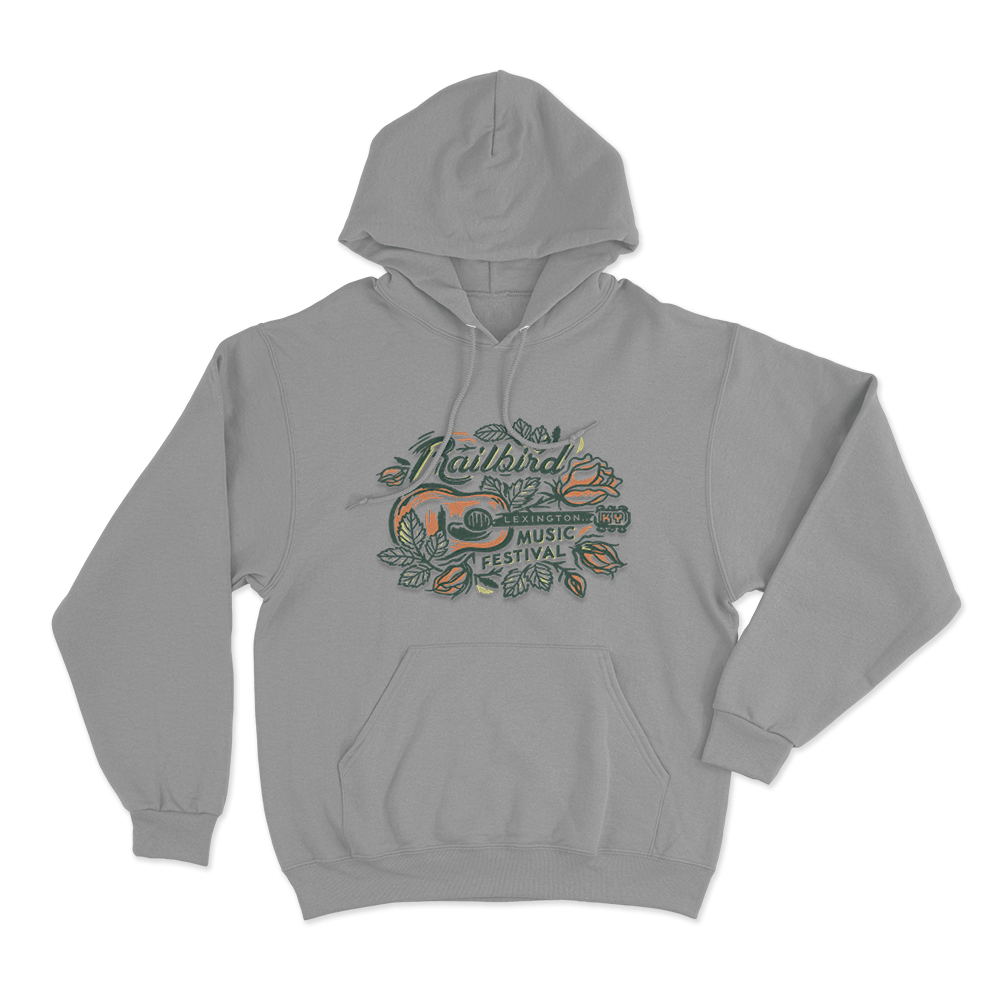 Guitar Lineup Unisex Hoodie Grey Guitar Lineup Unisex Hoodie Grey