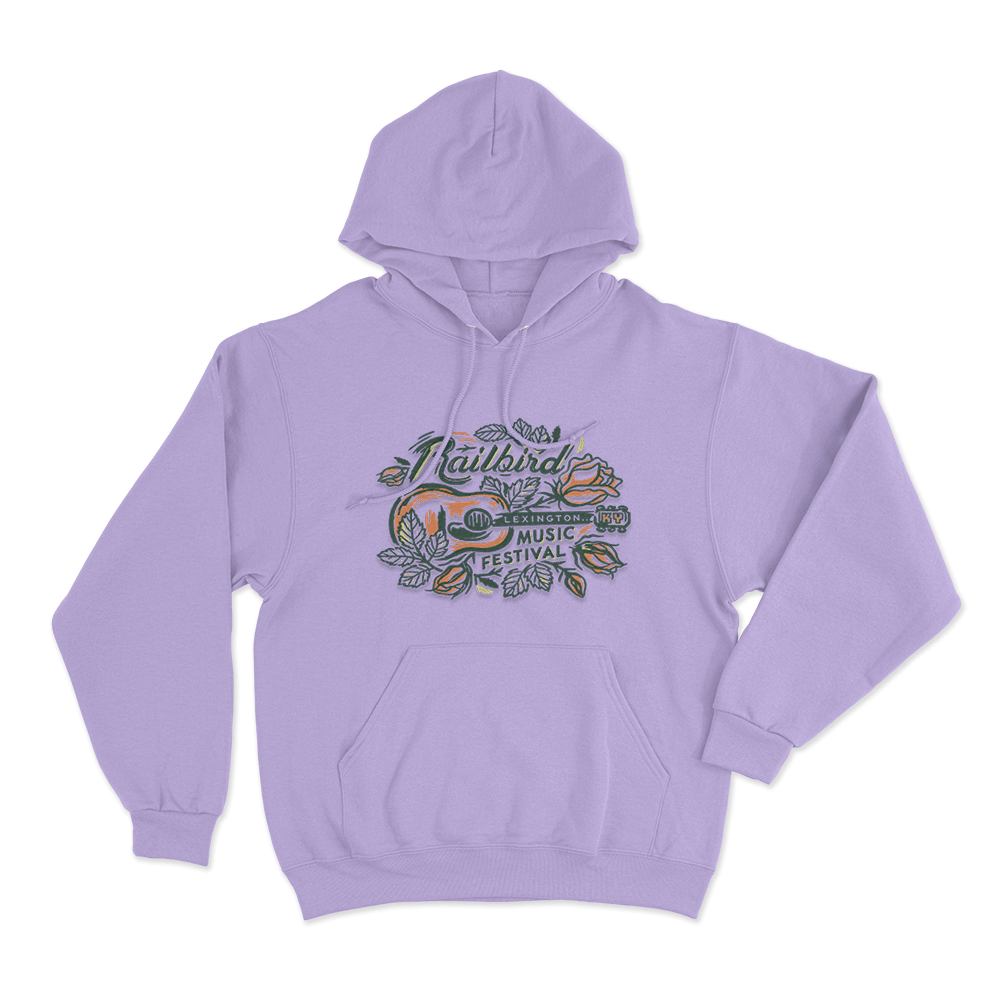 Guitar Lineup Unisex Hoodie Purple Guitar Lineup Unisex Hoodie Purple