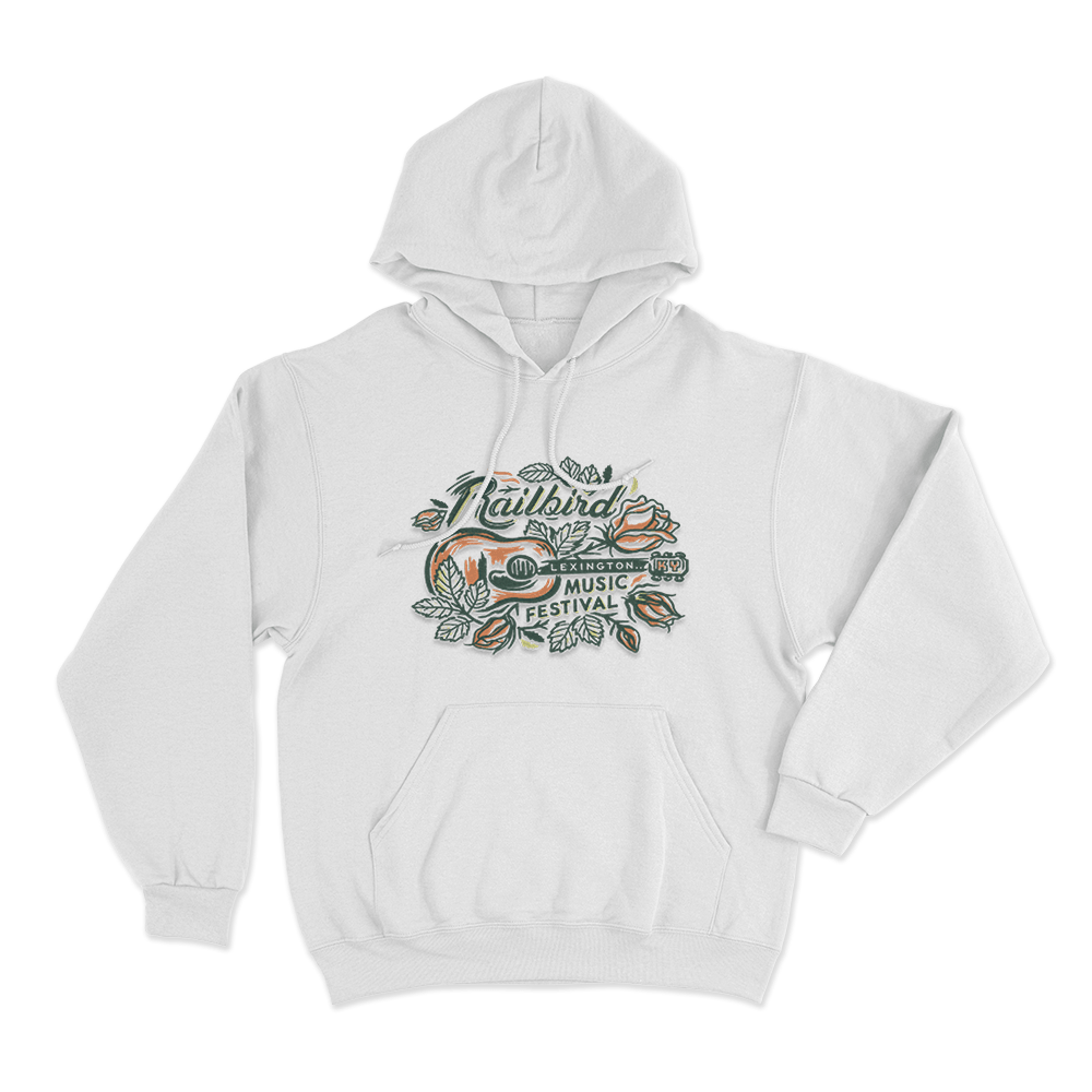 Guitar Lineup Unisex Hoodie White Guitar Lineup Unisex Hoodie White
