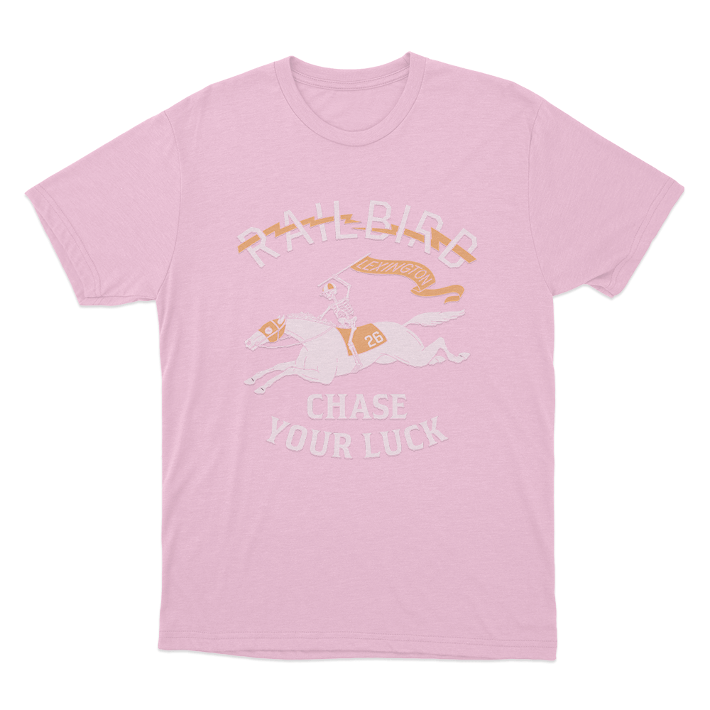 Racehorse Lineup Unisex T Shirt Pink Racehorse Lineup Unisex T Shirt Pink