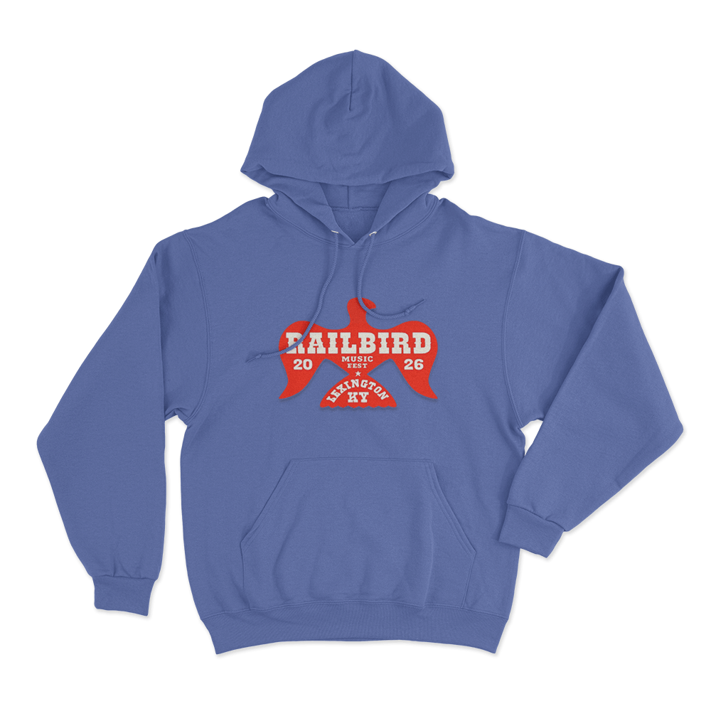 Railbird Unisex Hoodie Blue Railbird Unisex Hoodie Blue