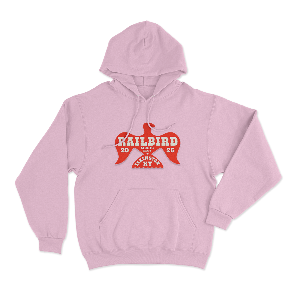 Railbird Unisex Hoodie Pink Railbird Unisex Hoodie Pink