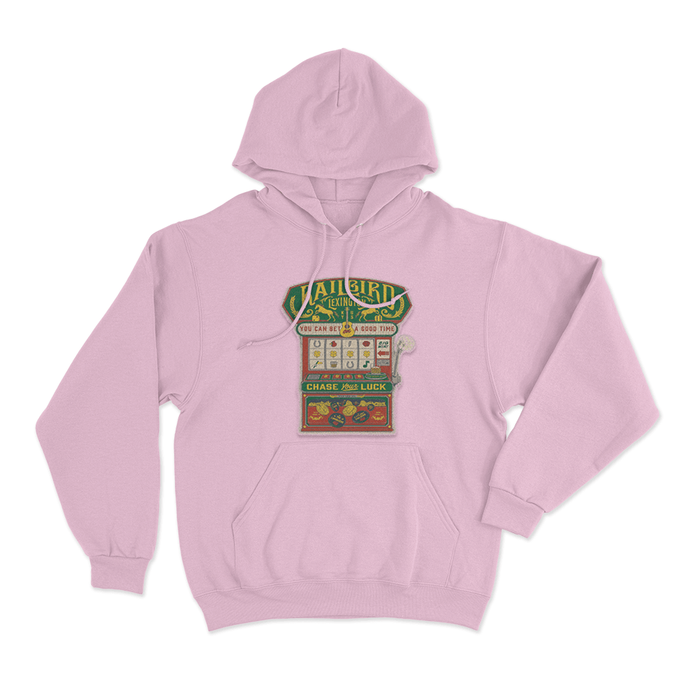 Slot Machine Lineup Unisex Hoodie Pink Slot Machine Lineup Unisex Hoodie Pink