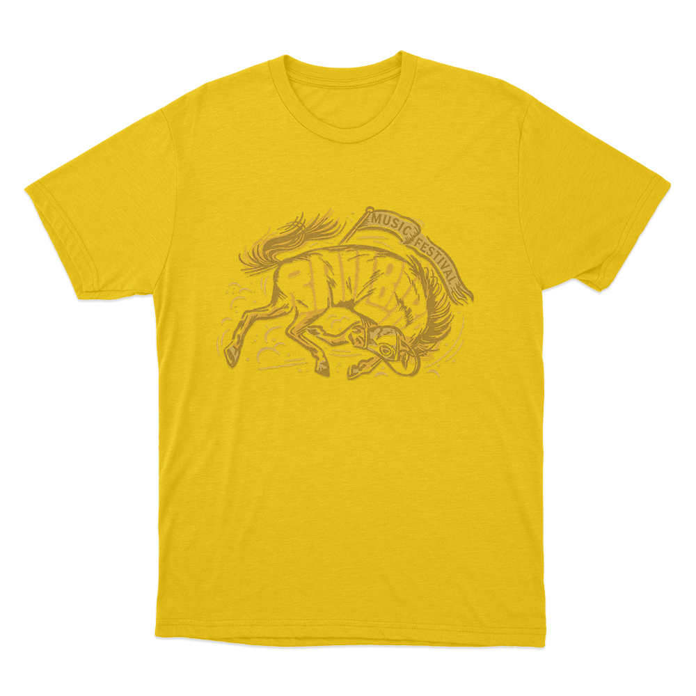 Thoroughbred Lineup Unisex T Shirt Yellow Thoroughbred Lineup Unisex T Shirt Yellow